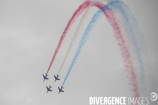 Célébration des 70 ans de la Patrouille de France