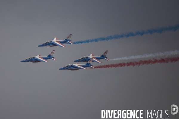 Célébration des 70 ans de la Patrouille de France