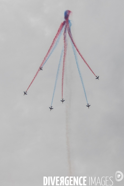 Célébration des 70 ans de la Patrouille de France