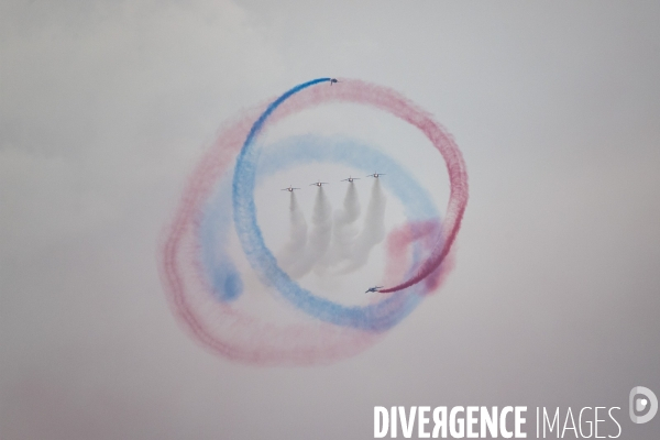 Célébration des 70 ans de la Patrouille de France