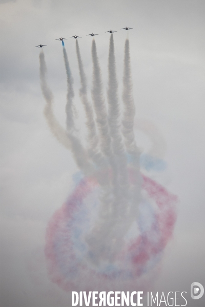 Célébration des 70 ans de la Patrouille de France