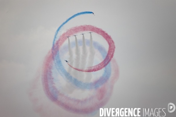 Célébration des 70 ans de la Patrouille de France