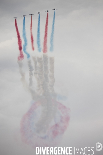 Célébration des 70 ans de la Patrouille de France