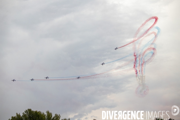 Célébration des 70 ans de la Patrouille de France