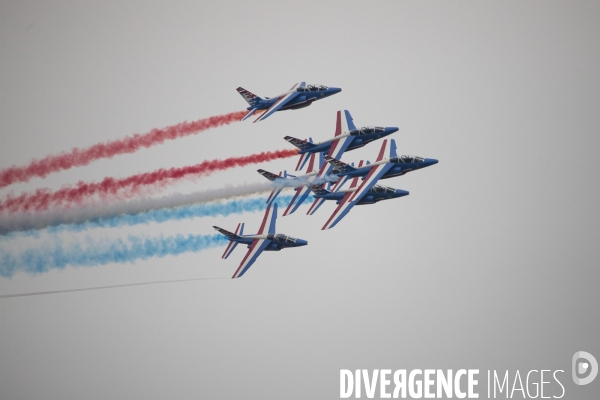 Célébration des 70 ans de la Patrouille de France