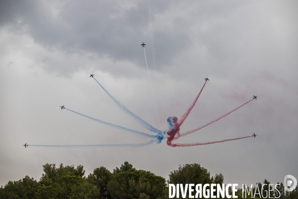 Célébration des 70 ans de la Patrouille de France