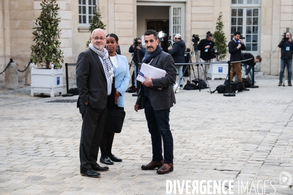 Les syndicats reçus a matignon 16 mai 2023