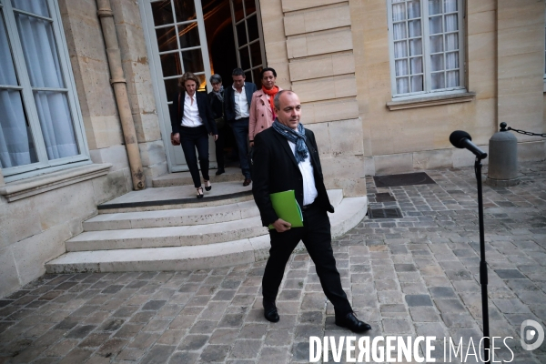 Les syndicats reçus a matignon 16 mai 2023