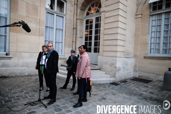 Les syndicats reçus a matignon 16 mai 2023