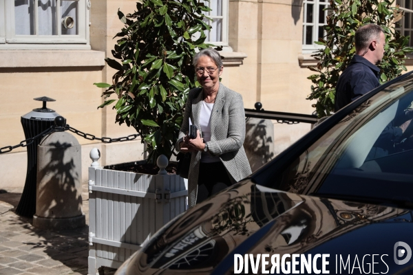 Les syndicats reçus a matignon - 17 mai 2023