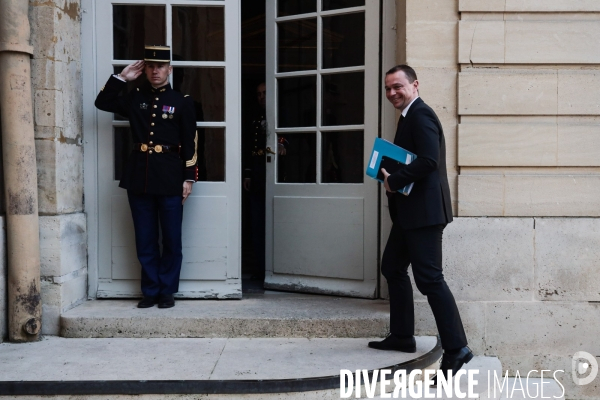 Les syndicats reçus a matignon - 17 mai 2023