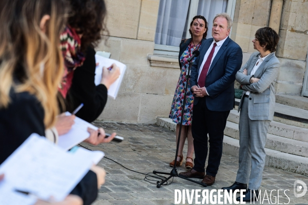 Les syndicats reçus a matignon - 17 mai 2023