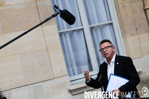 Les syndicats reçus a matignon - 17 mai 2023