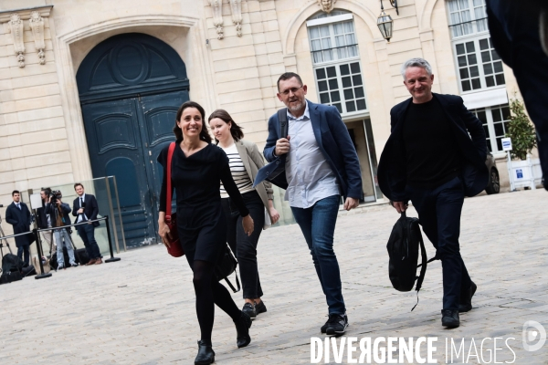 Les syndicats reçus a matignon - 17 mai 2023