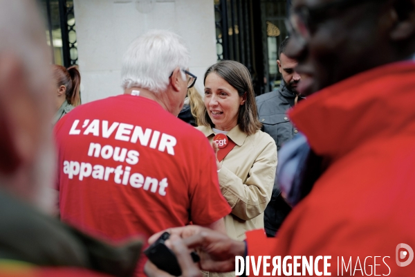 Manifestation de Soutien au ouvrières de chez Vertbaudet