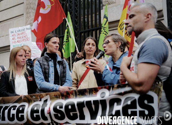 Manifestation de Soutien au ouvrières de chez Vertbaudet