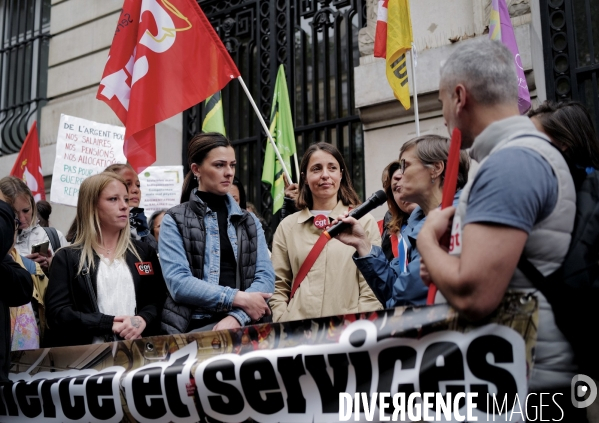 Manifestation de Soutien au ouvrières de chez Vertbaudet