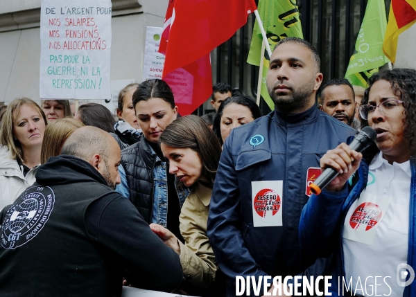 Manifestation de Soutien au ouvrières de chez Vertbaudet