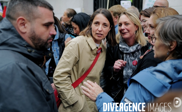 Manifestation de Soutien au ouvrières de chez Vertbaudet