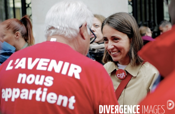 Manifestation de Soutien au ouvrières de chez Vertbaudet