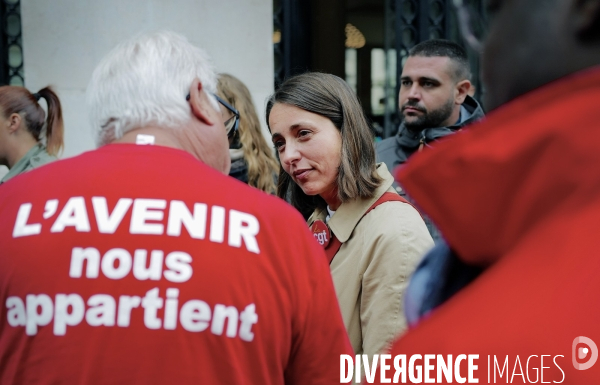 Manifestation de Soutien au ouvrières de chez Vertbaudet