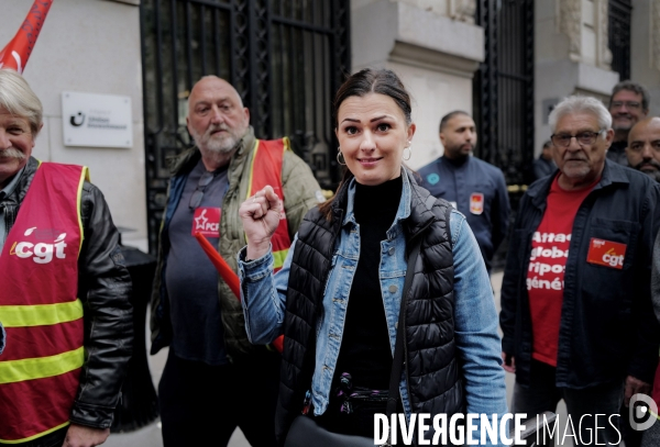 Manifestation de Soutien au ouvrières de chez Vertbaudet