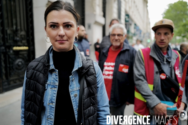 Manifestation de Soutien au ouvrières de chez Vertbaudet