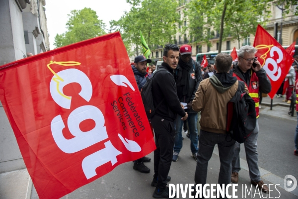 Rassemblement en soutien aux salarié·e·s grévistes de Vertbaudet