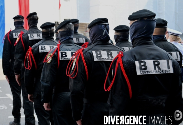 Cérémonie d’accueil de 600 nouveaux policiers à la préfecture de police