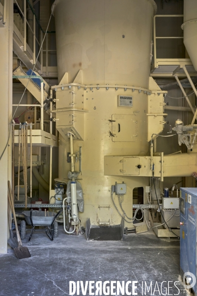 Exploitation souterraine d’anhydrite chez Anhydrite de Lorraine, à Koenigsmacker, Moselle, 24 mai 2023.