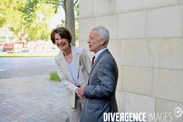 Audition de Dominique Carlac h et Patrick Martin candidats à la présidence du Mouvement des entreprises de France (MEDEF)