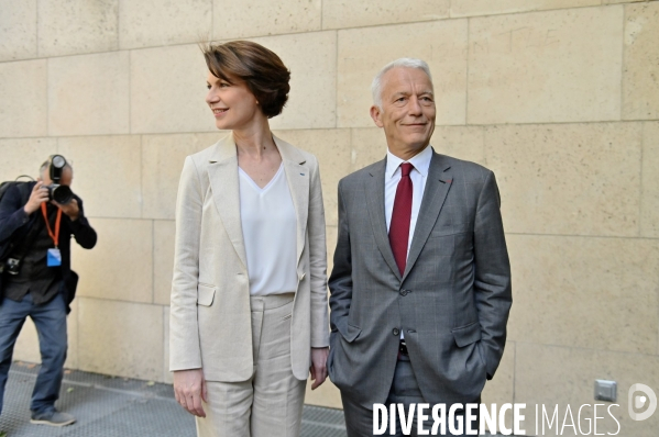 Audition de Dominique Carlac h et Patrick Martin candidats à la présidence du Mouvement des entreprises de France (MEDEF)