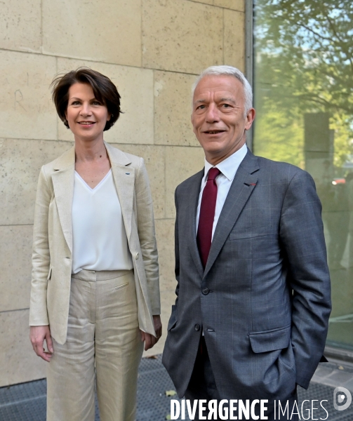 Audition de Dominique Carlac h et Patrick Martin candidats à la présidence du Mouvement des entreprises de France (MEDEF)