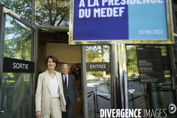 Audition des candidats presidence MEDEF