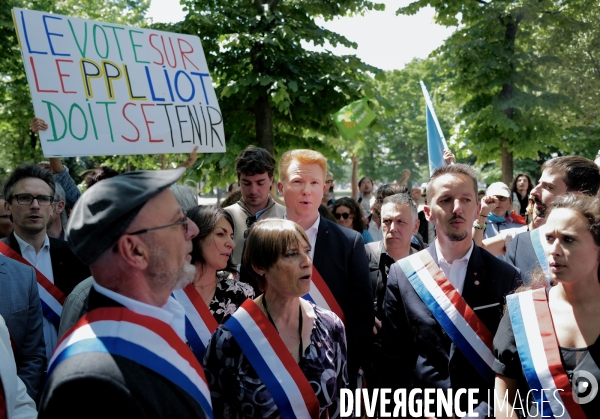 Rassemblement contre la reforme des retraites