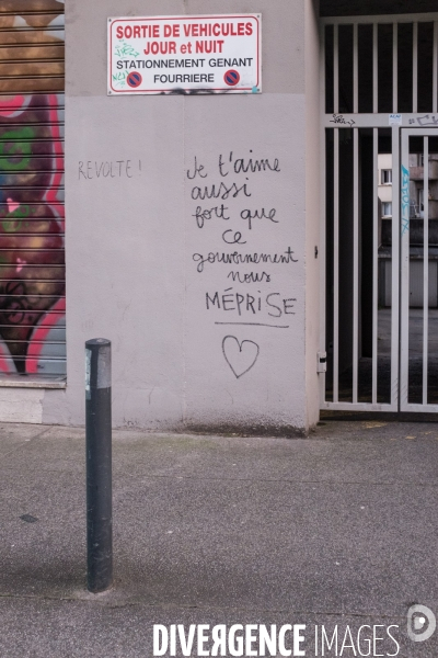 Tags politiques - Grenoble