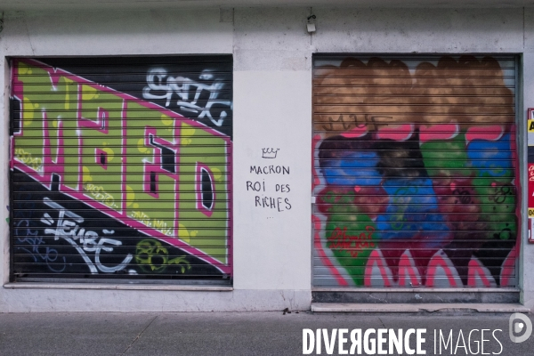 Tags politiques - Grenoble