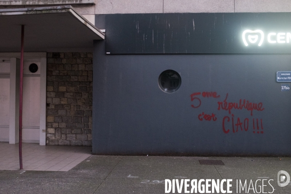 Tags politiques - Grenoble