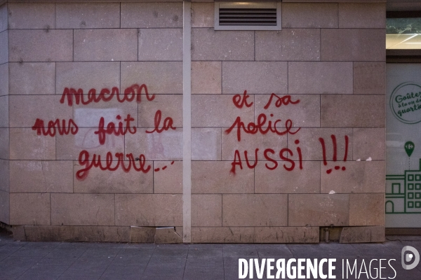 Tags politiques - Grenoble