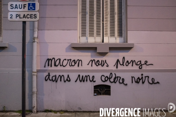 Tags politiques - Grenoble
