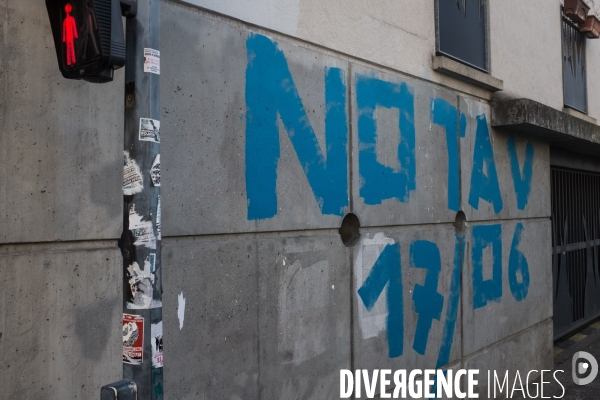Tags politiques - Grenoble