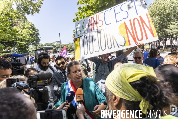 Rassemblement de soutien à la PPL Liot