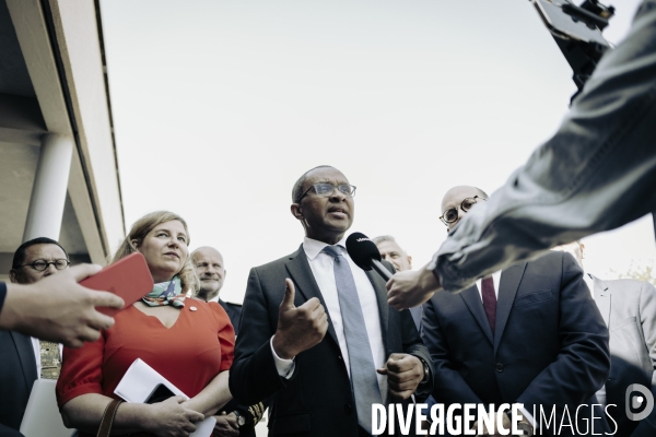 Déplacement de Pap Ndiaye à Metz
