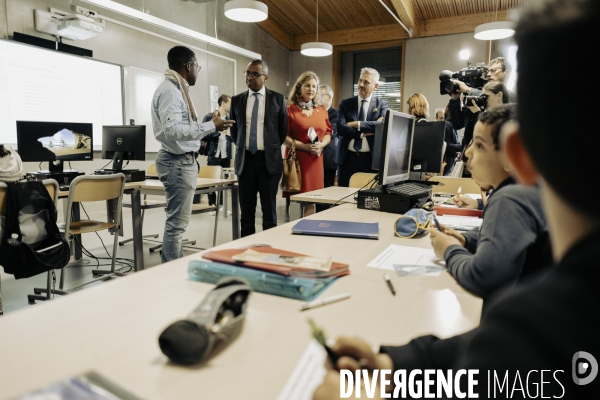 Déplacement de Pap Ndiaye à Metz