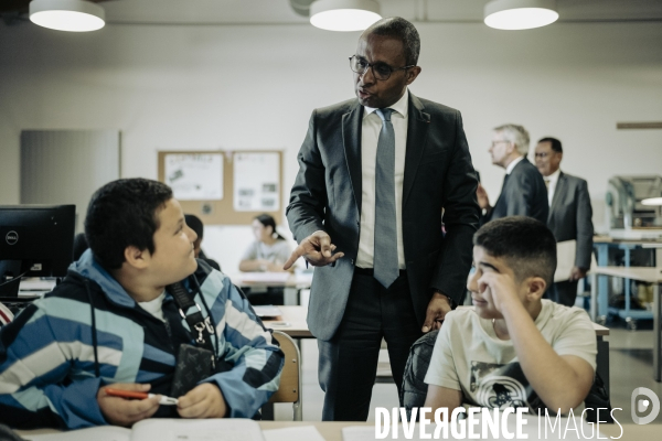 Déplacement de Pap Ndiaye à Metz
