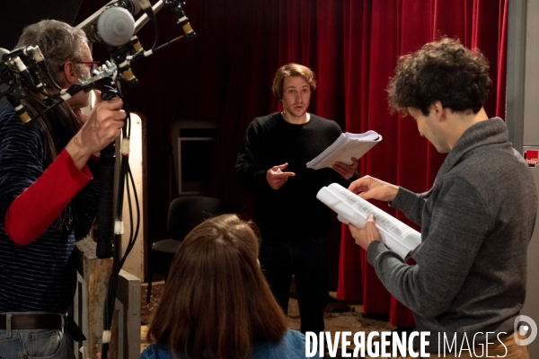 France Culture. Enregistrement de Fureurs.