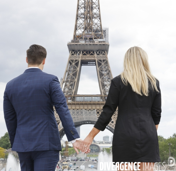 La demande en mariage a paris
