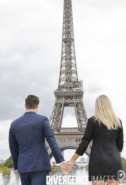 La demande en mariage a paris