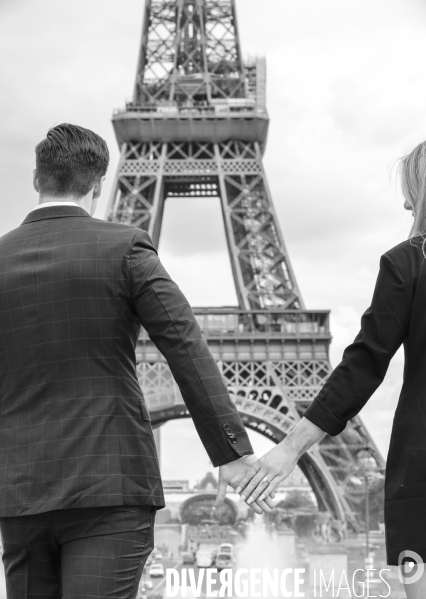 La demande en mariage a paris