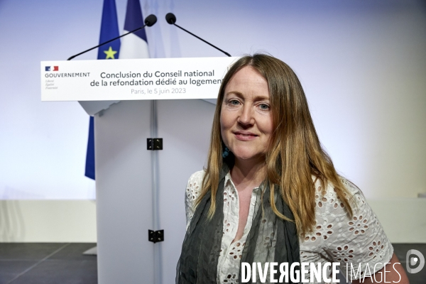 Conclusion du Conseil national de la refondation dédié au Logement 